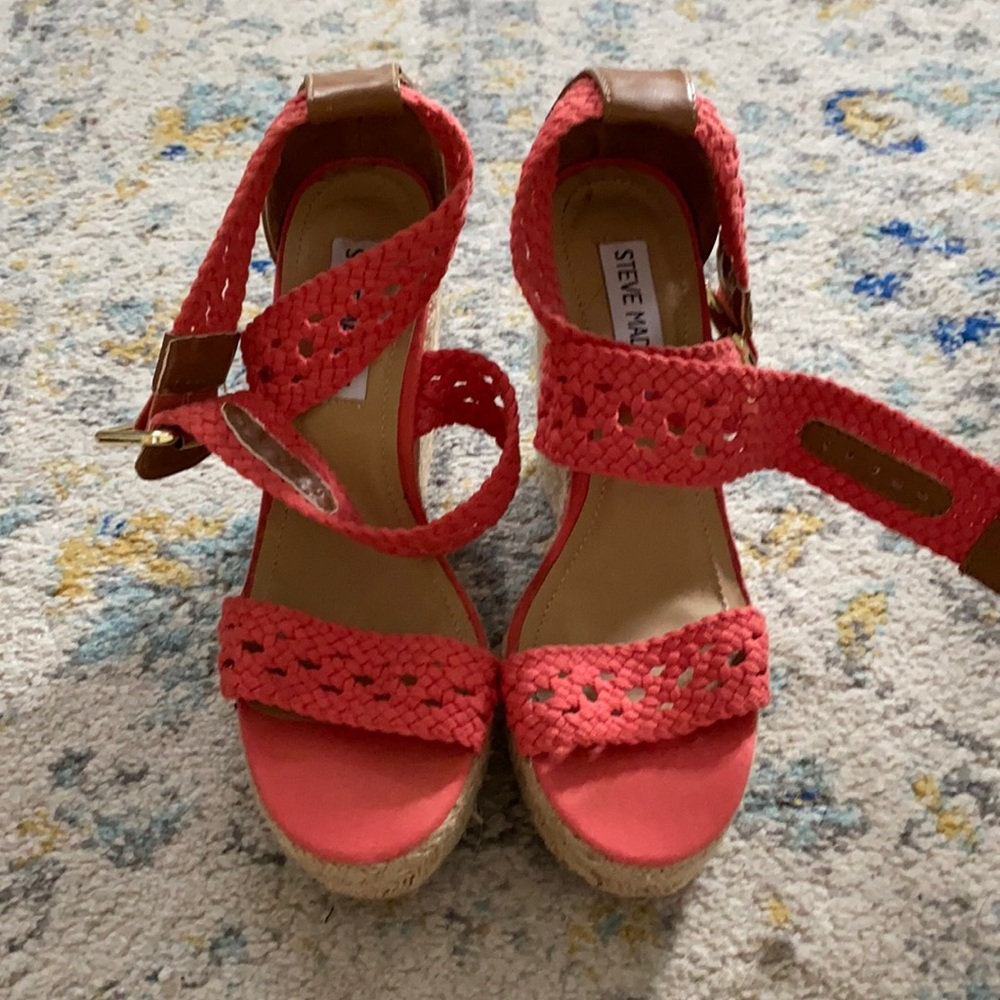 Steve Madden Pink Wedges